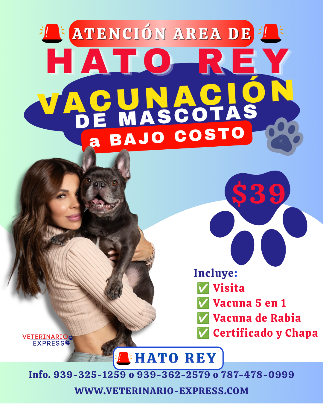 HATO REY Vacunas A Bajo Costo