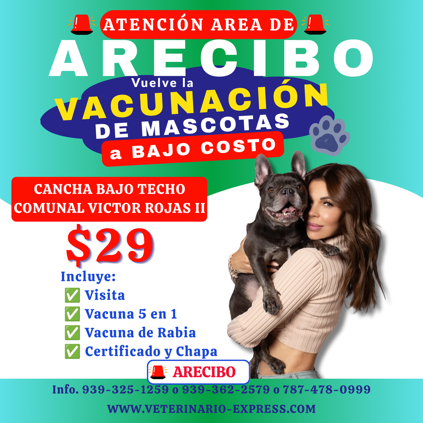 ARECIBO Vacunas A Bajo Costo
