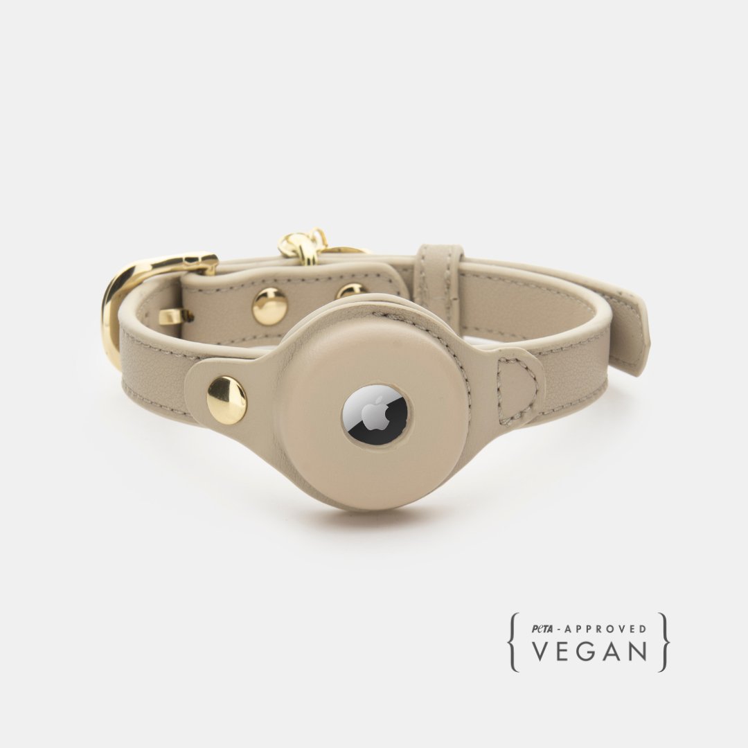 Collar - Compatible con AirTag – Cuero Vegano – Cupertino