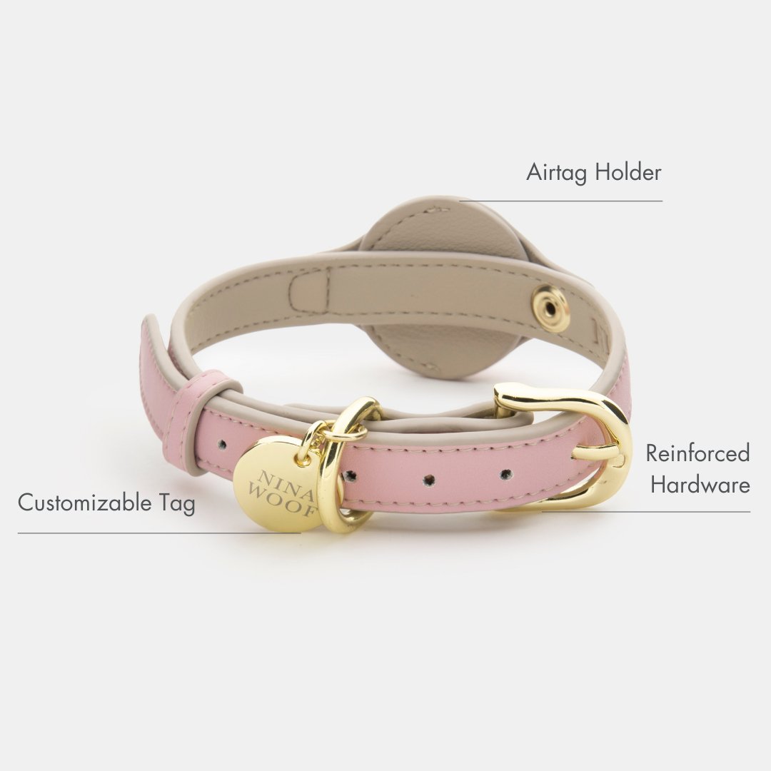 Collar - Compatible con AirTag – Cuero Vegano – Cupertino