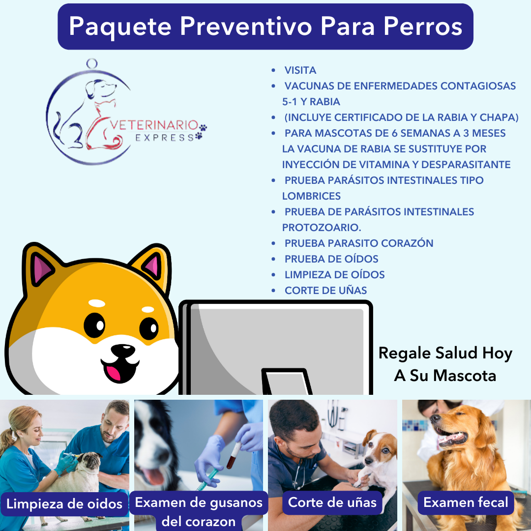 Paquete Preventivo De Perros