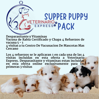 Super Puppy Pack Vacunas