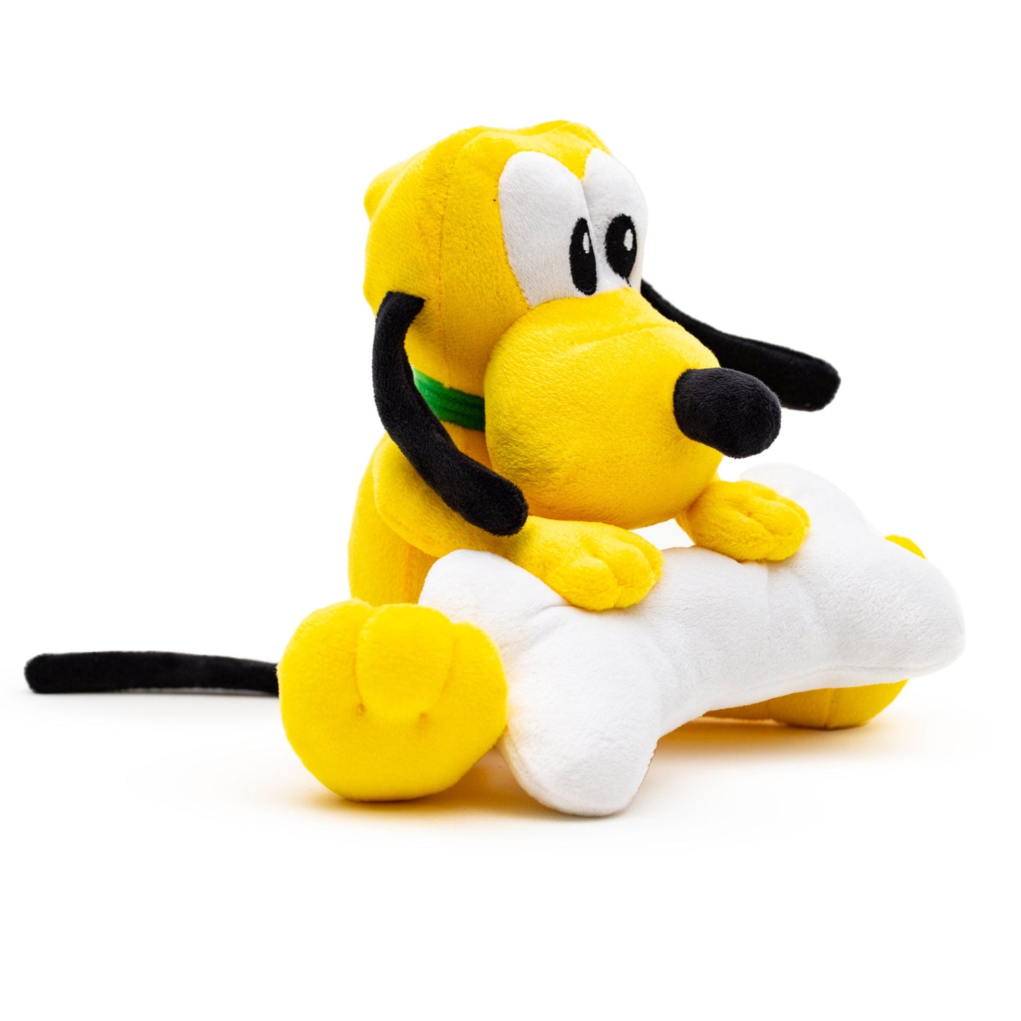 Juguete para Perro Squeaker Plush - Disney Plutón con Pose Sentada en Hueso