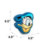 Juguete para Perros Squeaker Plush - Disney Donald Duck Cara Sonriente Azul