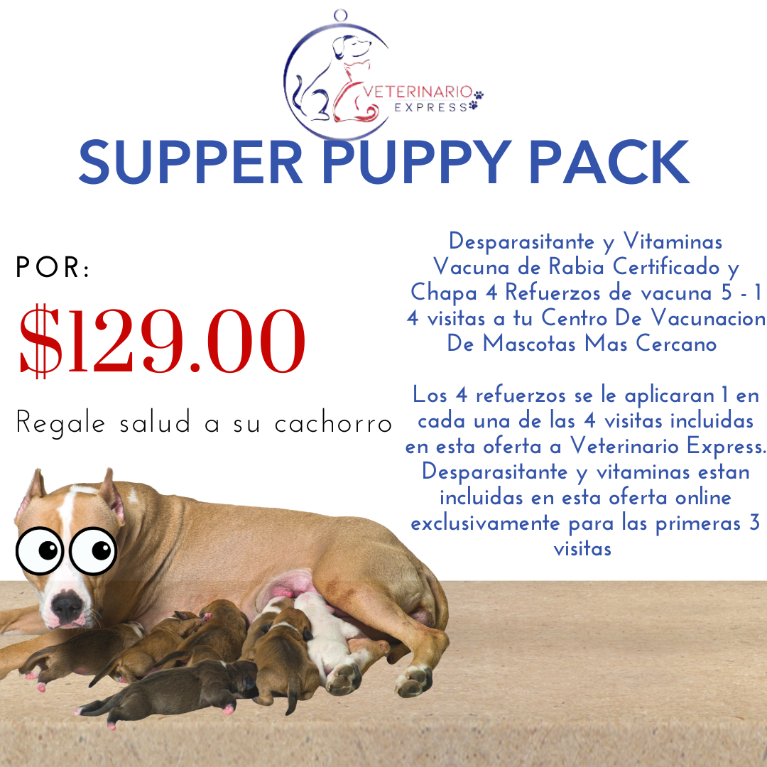 Super Puppy Pack Vacunas