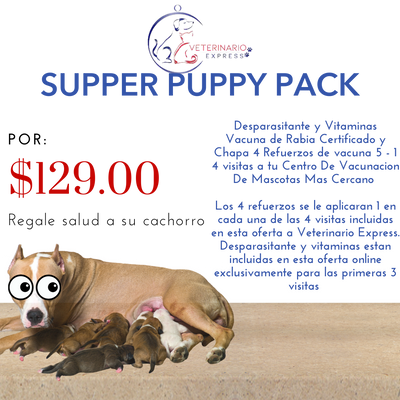 Vacunas Super Puppy Pack 