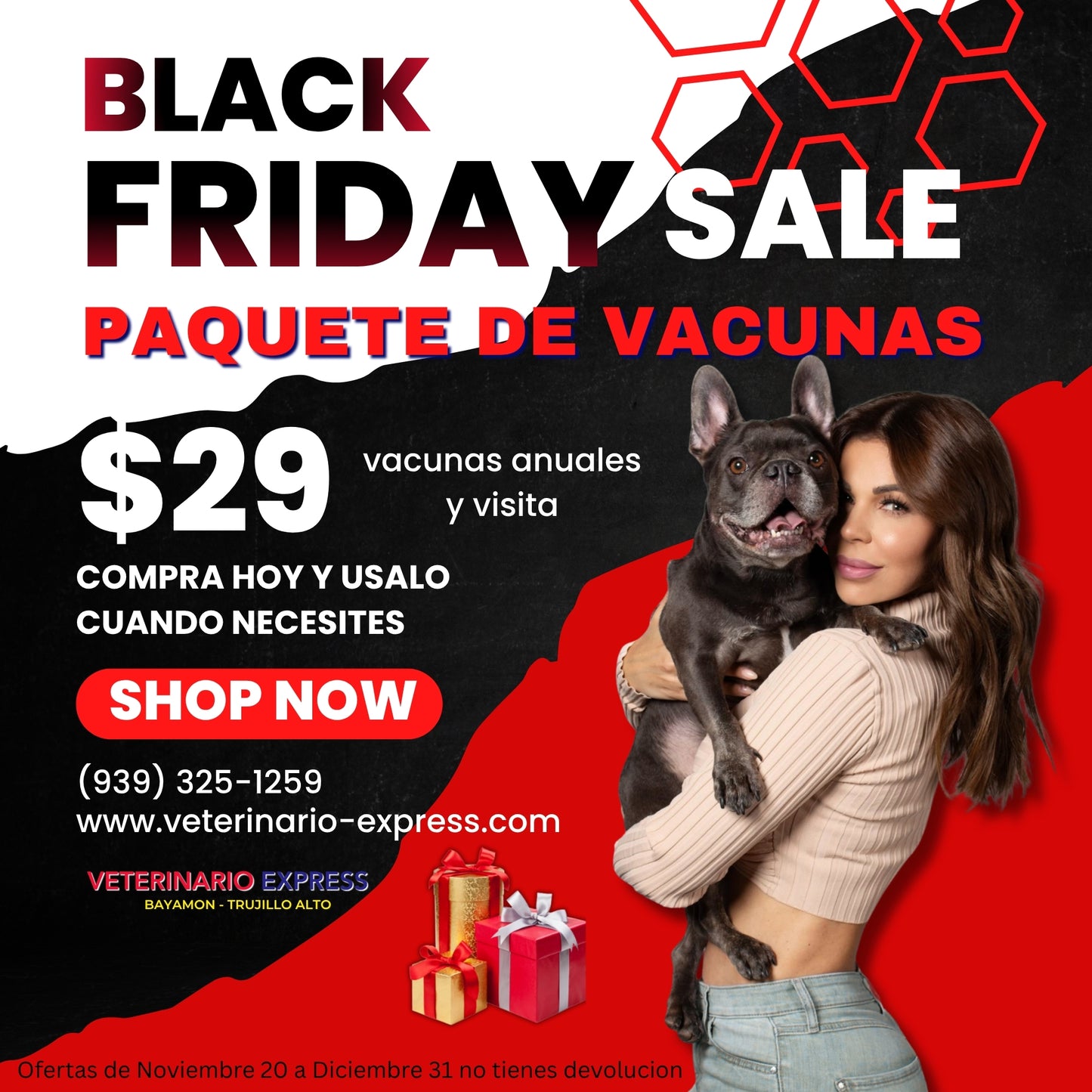 PAQUETE DE VACUNAS SABADO/DOMINGO EN BAYAMON