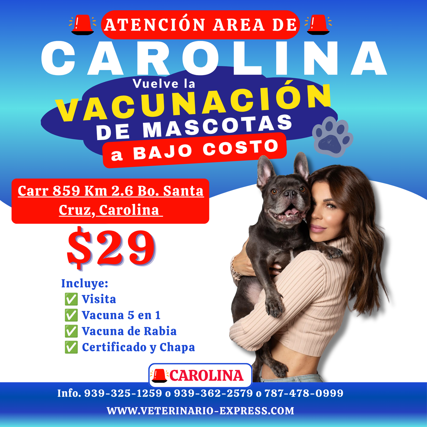 CAROLINA Vacunas A Bajo Costo