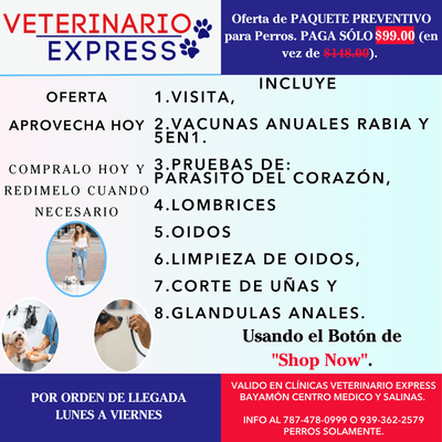 Paquete Preventivo De Perros 