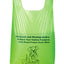 Mr. Peanut's XL Pooper Scooper Tamaño 13X11" Bolsas de desechos biodegradables a base de plantas recicladas de bioplástico - 160 unidades