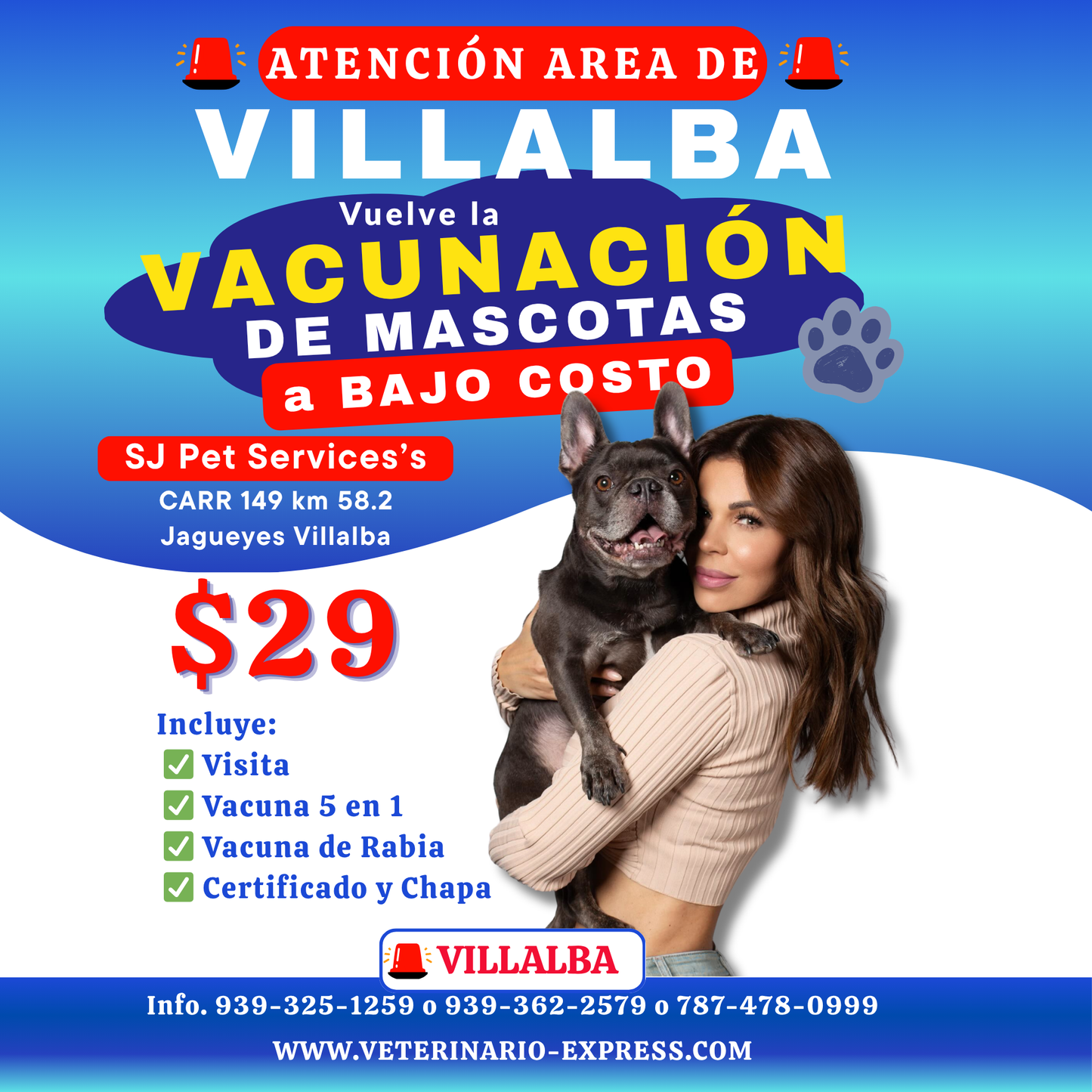 PAQUETE DE VACUNAS VILLALBA