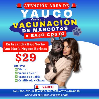 PAQUETE DE VACUNAS YAUCO